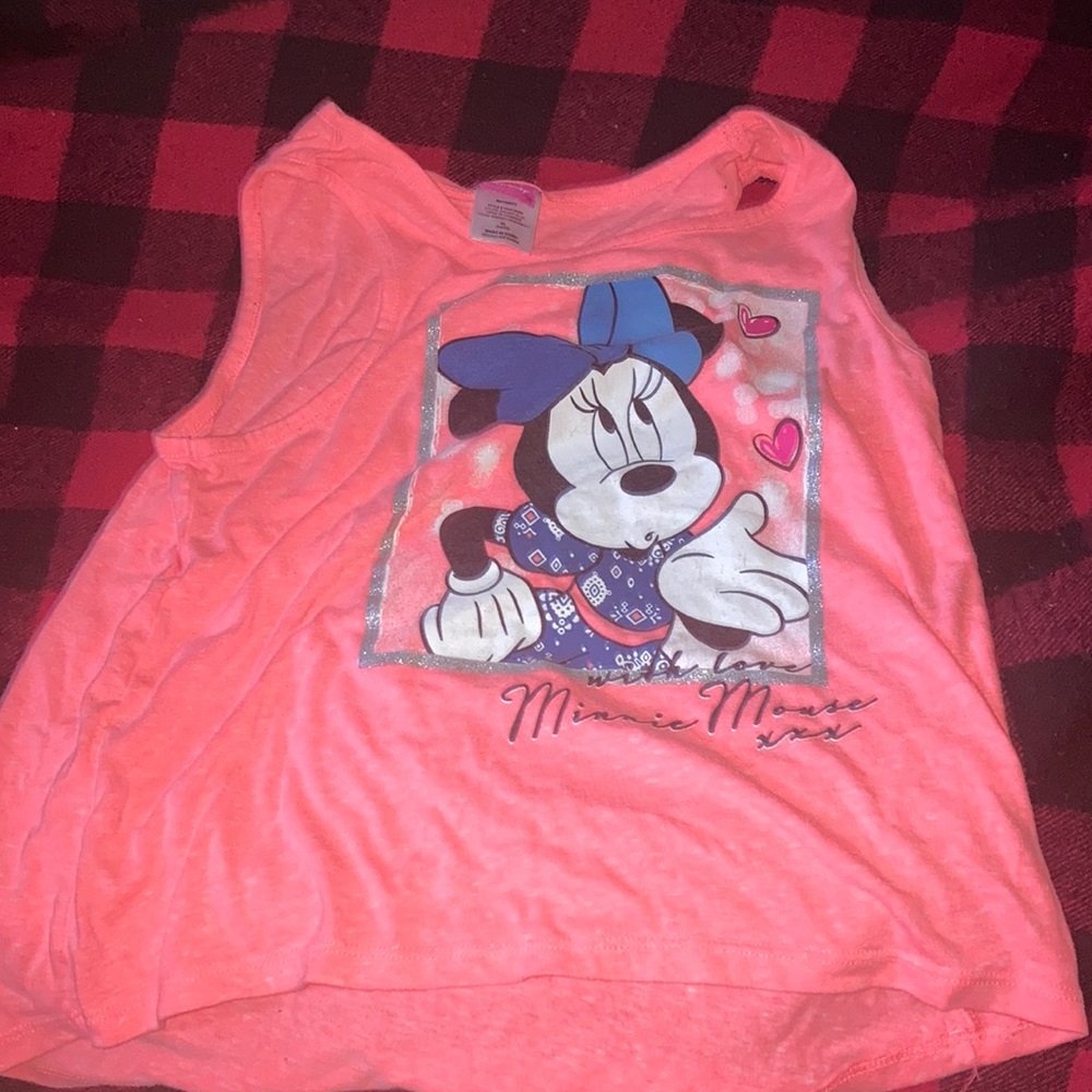 Girls Minnie tank top